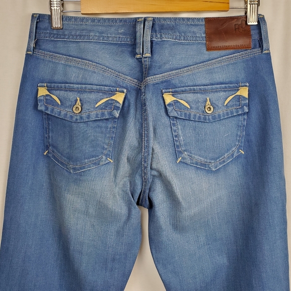 French Connection Denim Womens High Waist Boot Fla - Picture 2 of 16